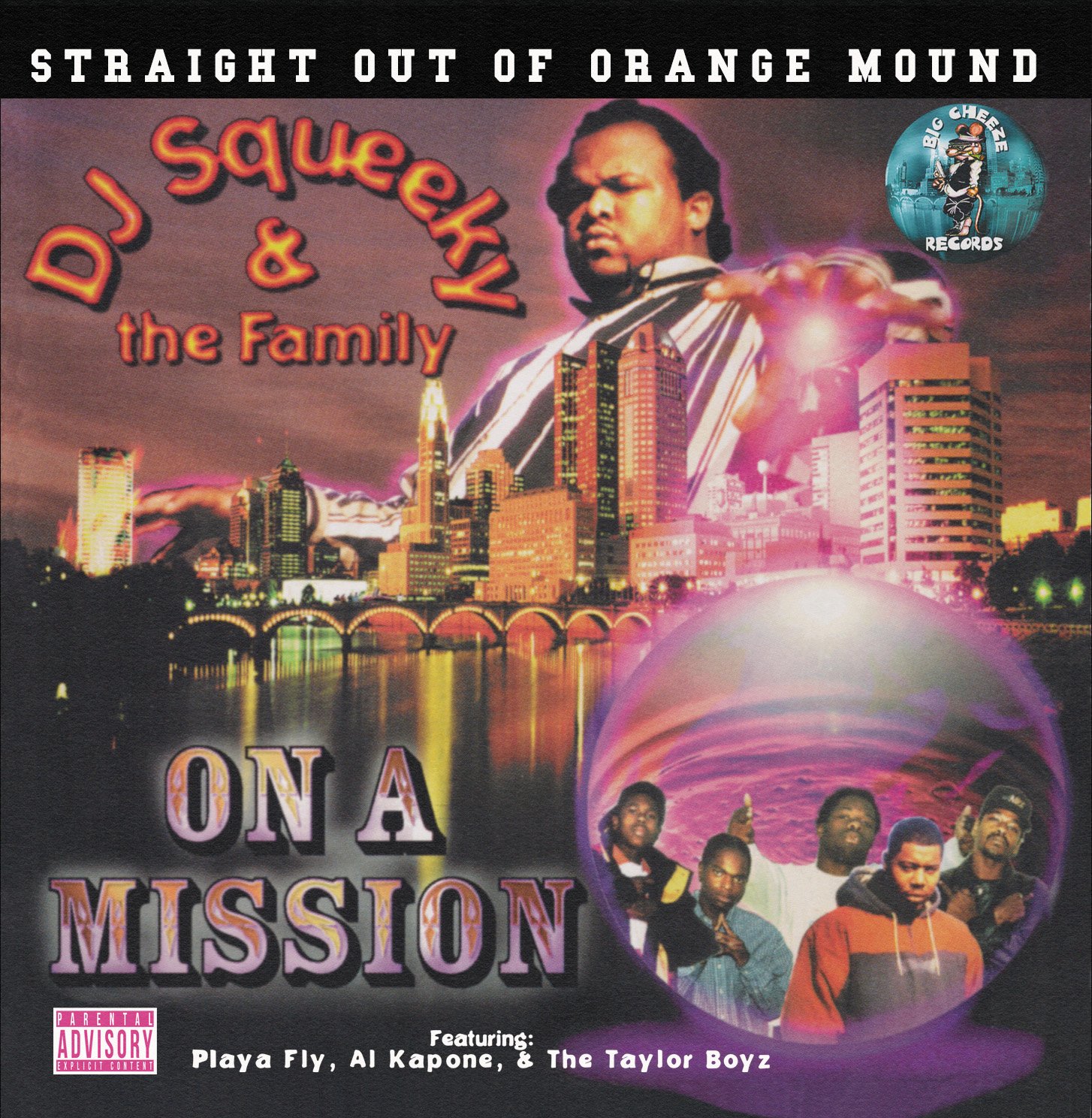 DJ Squeeky & the Family - On A Mission CD/Tape | Smoke On Records